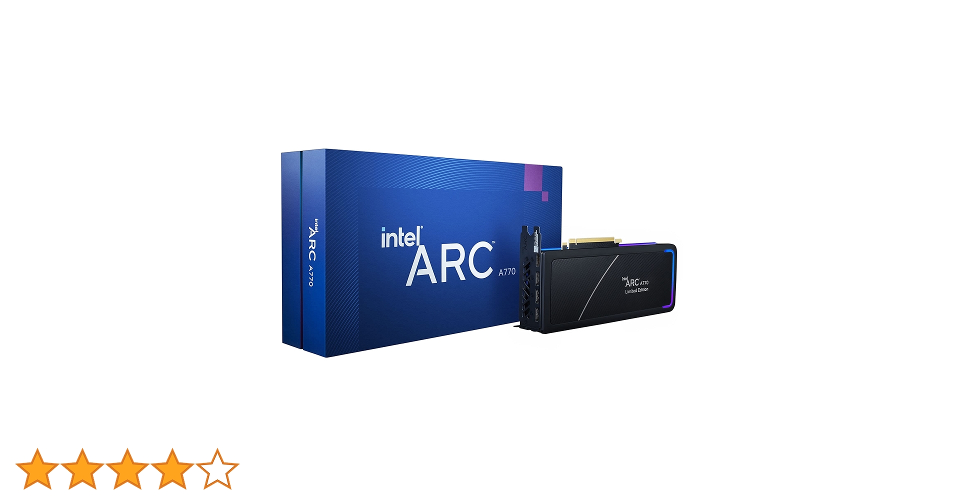 Intel Arc A770 Limited Edition 16GB PCI Express 4.0 Graphics